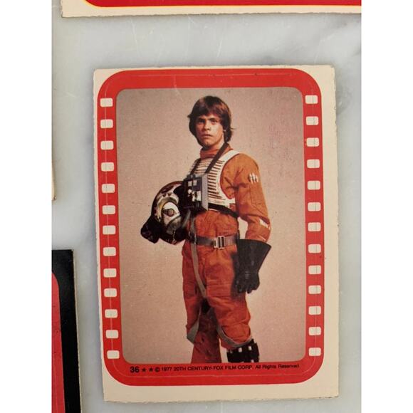 1977 Star Wars Topps Stickers - Picture 3 of 7